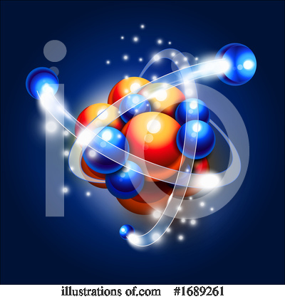 Royalty-Free (RF) Molecule Clipart Illustration by Oligo - Stock Sample #1689261