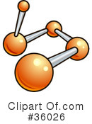 Molecule Clipart #36026 by AtStockIllustration