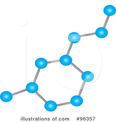Royalty-Free (RF) Molecule Clipart Illustration by Rasmussen Images - Stock Sample #96357