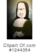 Mona Lisa Clipart #1244354 by djart