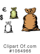 Money Bags Clipart #1064966 by Vector Tradition SM