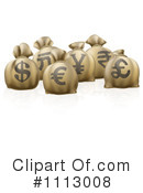 Money Bags Clipart #1113008 by AtStockIllustration