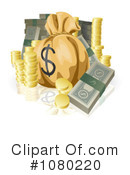 Money Clipart #1080220 by AtStockIllustration