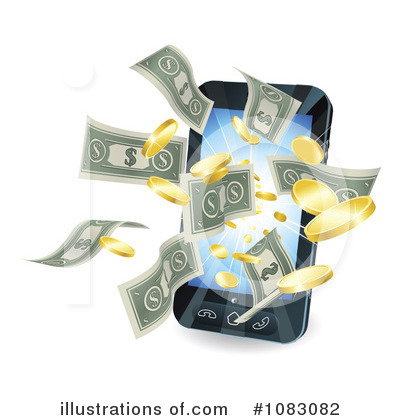 Royalty-Free (RF) Money Clipart Illustration by AtStockIllustration - Stock Sample #1083082