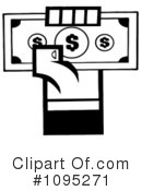 Money Clipart #1095271 by Hit Toon