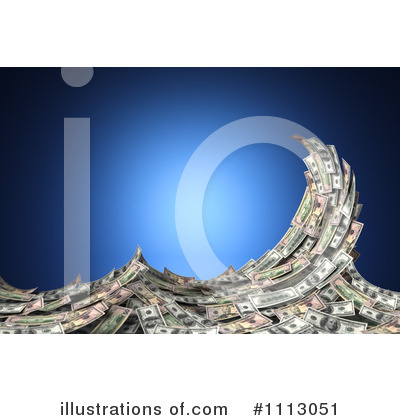 Royalty-Free (RF) Money Clipart Illustration by stockillustrations - Stock Sample #1113051