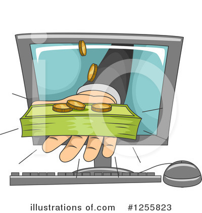 Desktop Computer Clipart #1255823 by BNP Design Studio