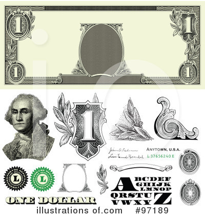 Money Elements Clipart #97189 by BestVector