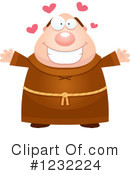 Monk Clipart #1232224 by Cory Thoman