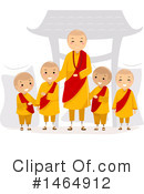 Monk Clipart #1464912 by BNP Design Studio