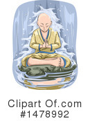 Monk Clipart #1478992 by BNP Design Studio