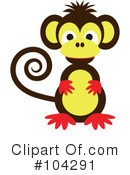 Monkey Clipart #104291 by kaycee