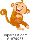 Monkey Clipart #1079078 by Pushkin