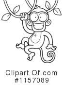 Monkey Clipart #1157089 by Cory Thoman