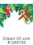 Monkey Clipart #1266793 by visekart
