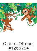 Monkey Clipart #1266794 by visekart