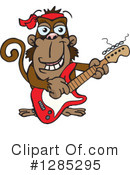 Monkey Clipart #1285295 by Dennis Holmes Designs