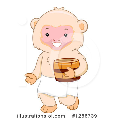 Royalty-Free (RF) Monkey Clipart Illustration by BNP Design Studio - Stock Sample #1286739