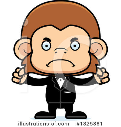 Royalty-Free (RF) Monkey Clipart Illustration by Cory Thoman - Stock Sample #1325861