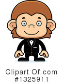 Monkey Clipart #1325911 by Cory Thoman