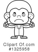 Monkey Clipart #1325958 by Cory Thoman