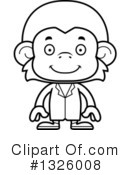 Monkey Clipart #1326008 by Cory Thoman