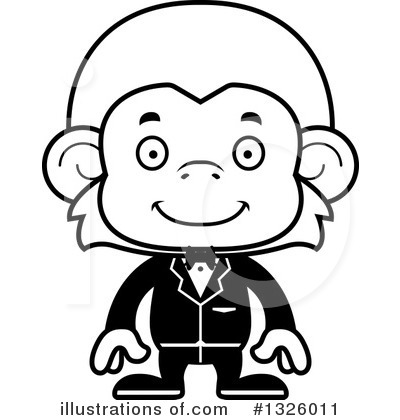 Royalty-Free (RF) Monkey Clipart Illustration by Cory Thoman - Stock Sample #1326011