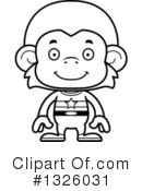 Monkey Clipart #1326031 by Cory Thoman