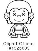 Monkey Clipart #1326033 by Cory Thoman
