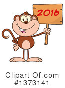 Monkey Clipart #1373141 by Hit Toon