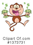 Monkey Clipart #1373731 by Hit Toon