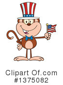 Monkey Clipart #1375082 by Hit Toon