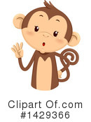 Monkey Clipart #1429366 by BNP Design Studio