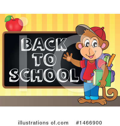 Monkey Clipart #1466900 by visekart