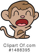 Monkey Clipart #1488395 by lineartestpilot