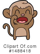 Monkey Clipart #1488418 by lineartestpilot
