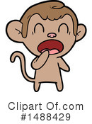 Monkey Clipart #1488429 by lineartestpilot
