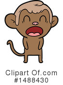 Monkey Clipart #1488430 by lineartestpilot