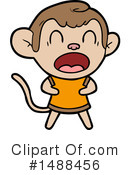 Monkey Clipart #1488456 by lineartestpilot