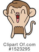Monkey Clipart #1523295 by lineartestpilot