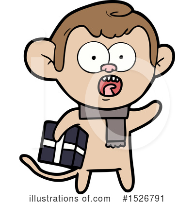 Royalty-Free (RF) Monkey Clipart Illustration by lineartestpilot - Stock Sample #1526791