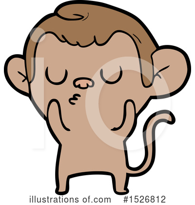 Royalty-Free (RF) Monkey Clipart Illustration by lineartestpilot - Stock Sample #1526812