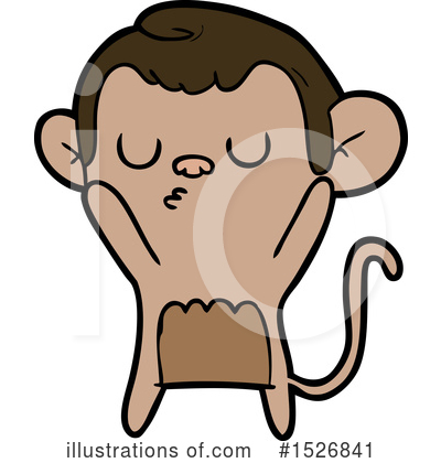 Royalty-Free (RF) Monkey Clipart Illustration by lineartestpilot - Stock Sample #1526841