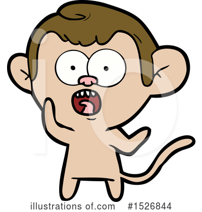 Royalty-Free (RF) Monkey Clipart Illustration by lineartestpilot - Stock Sample #1526844