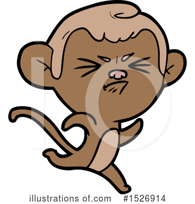 Royalty-Free (RF) Monkey Clipart Illustration by lineartestpilot - Stock Sample #1526914