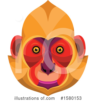 Monkeys Clipart #1580153 by patrimonio