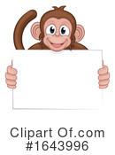 Monkey Clipart #1643996 by AtStockIllustration