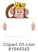 Monkey Clipart #1644343 by AtStockIllustration