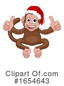 Monkey Clipart #1654643 by AtStockIllustration