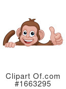 Monkey Clipart #1663295 by AtStockIllustration